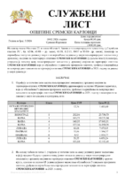 Sluzbeni list – 2026 – 3