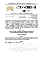 Sluzbeni list – 2026-8